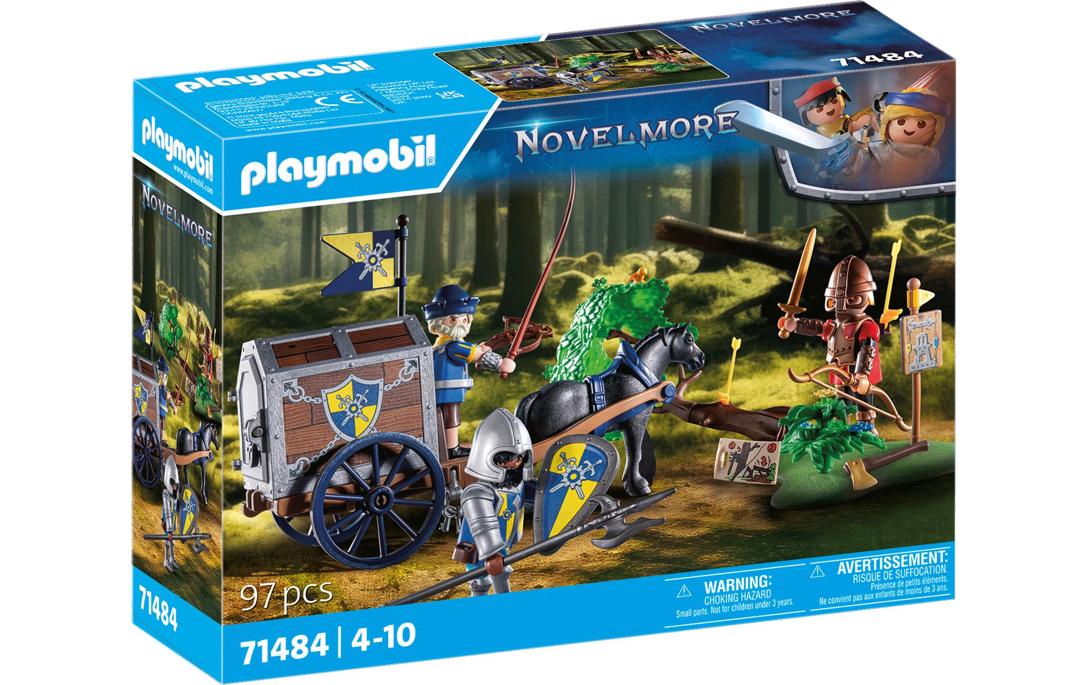 Novelmore Überfall auf Transportwagen 71484Ritter-Spielset