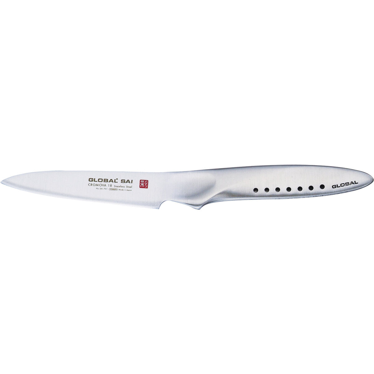 SAI-F01 Skrellekniv 9 cm Helsmidd Enkelstål