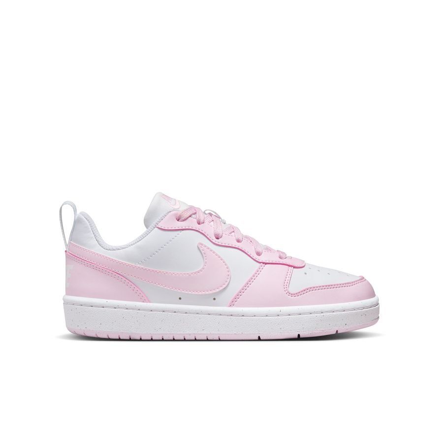 Nike Court Borough Low Recraft - Blanc/Rose Enfant