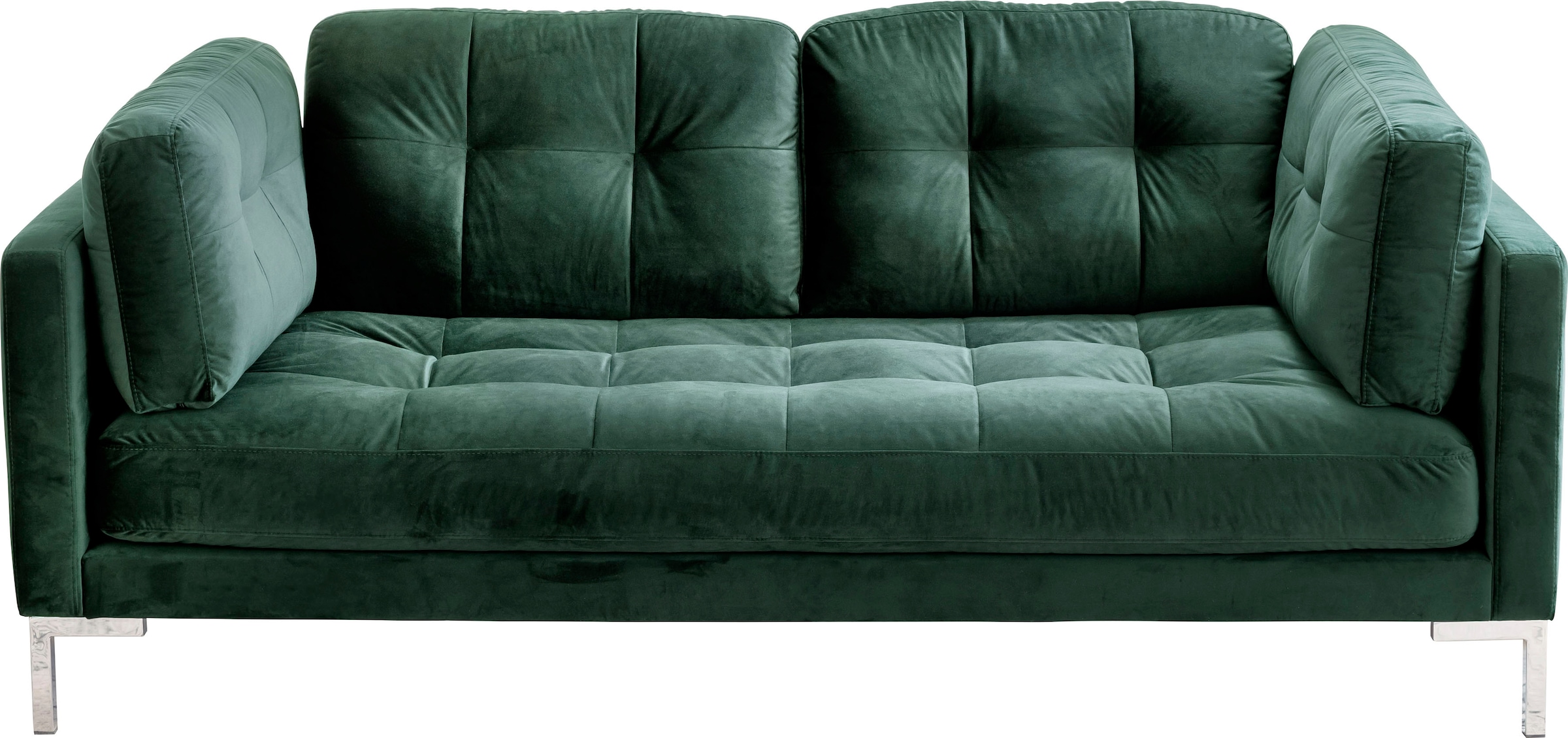 Trends by HG 2-Sitzer »Landau« in Cord-Stoff mit Metallfuss