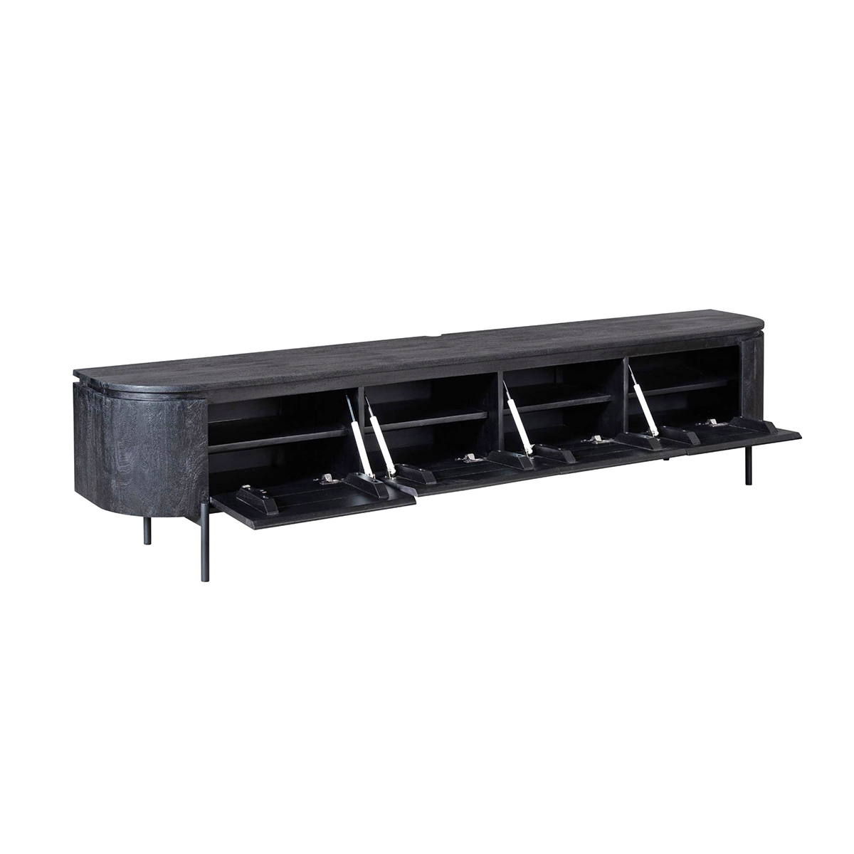 Tv meubel Houdini Zwart 200 cm