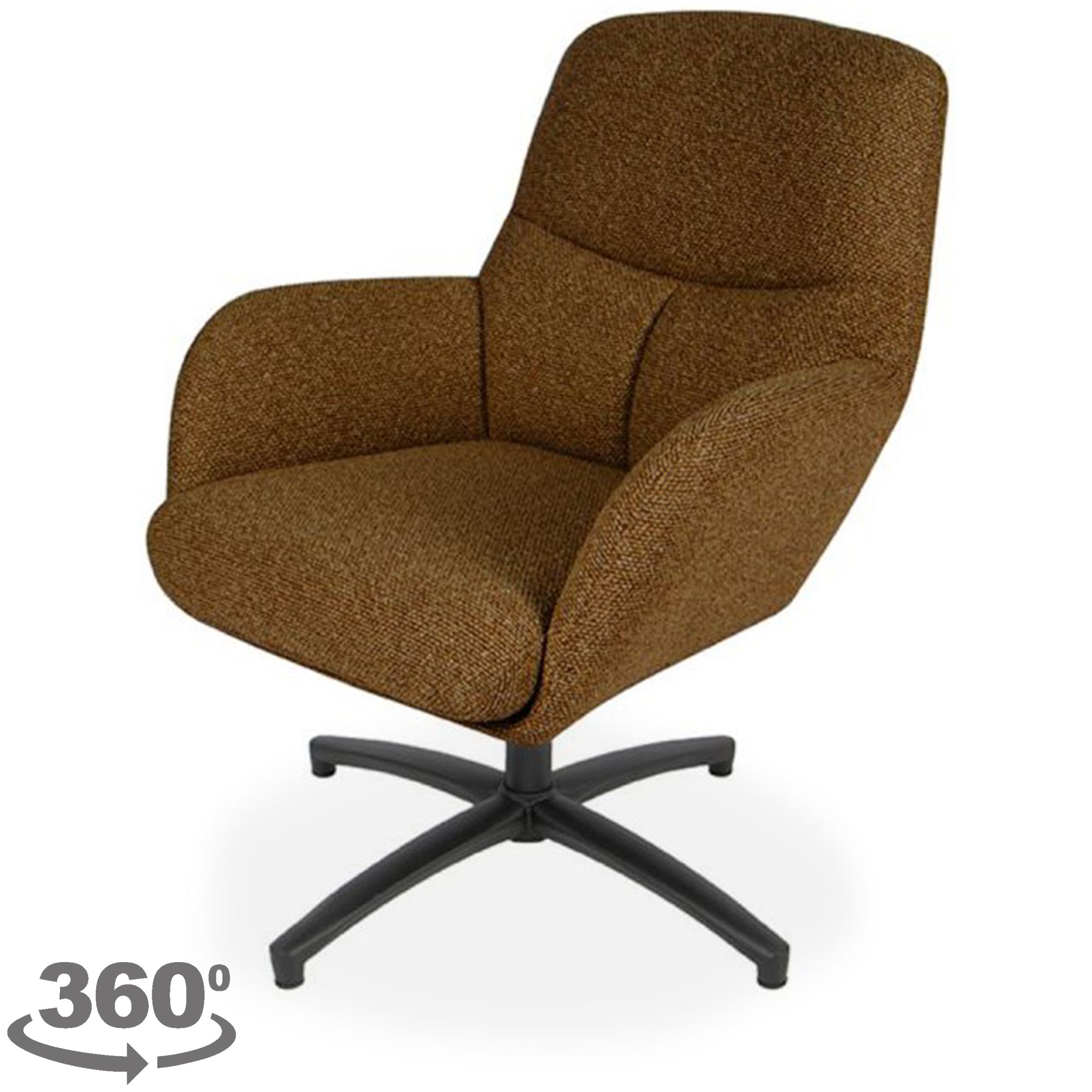 Draaifauteuil Coral CH-73.043 Chill Zone B68 x D73 x H90 cm