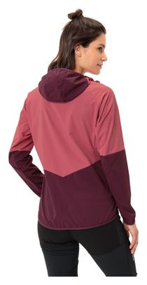 Veste Coupe-Vent Femme Vaude Tekoa Rouge