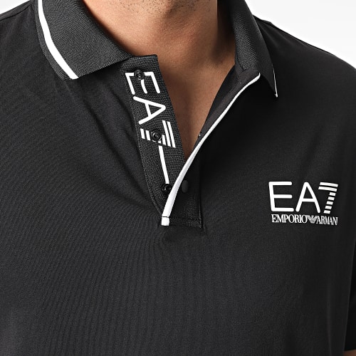 Polo Manches Courtes 3RPF17-PJ03Z Noir