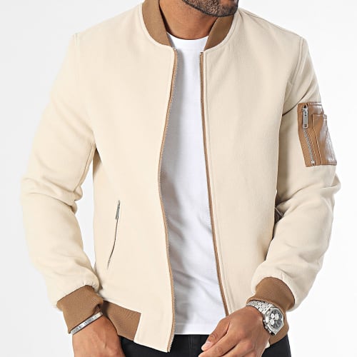 Veste Bomber Beige