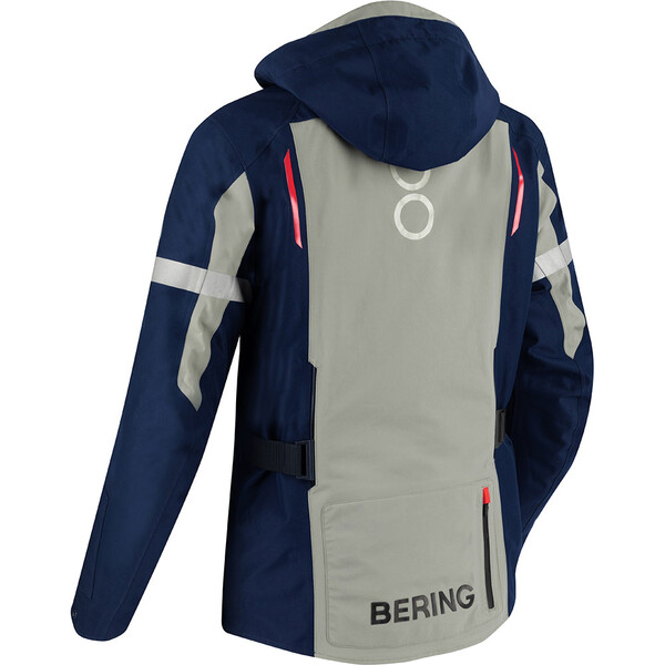 Bering - Veste Austral Gore-Tex® Gris / Navy / Rouge
