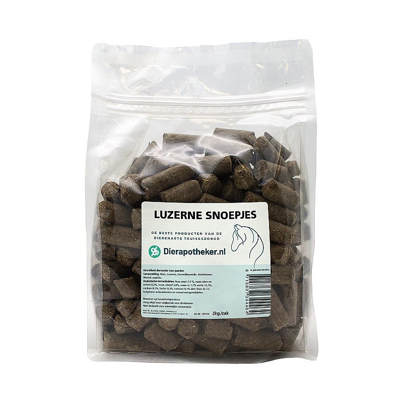Luzernesnoepjes Paard Dierapotheker.nl 2 kg