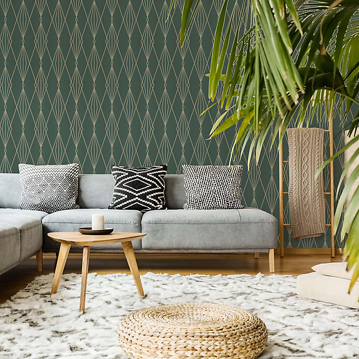 Papier peint vinyle intissé GoodHome Ajuga