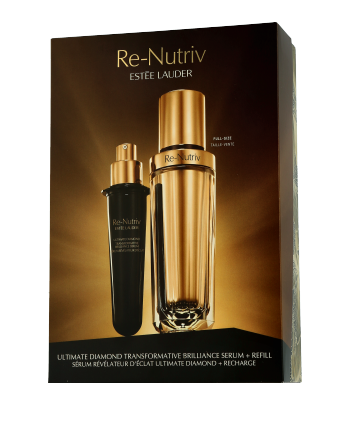 Estée Lauder Re-Nutriv Ultimate Diamond Brillance Serum Set mit Refill 30ml-30ml