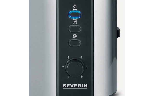 Severin AT 2589 Automatik-Toaster 800 W Silber