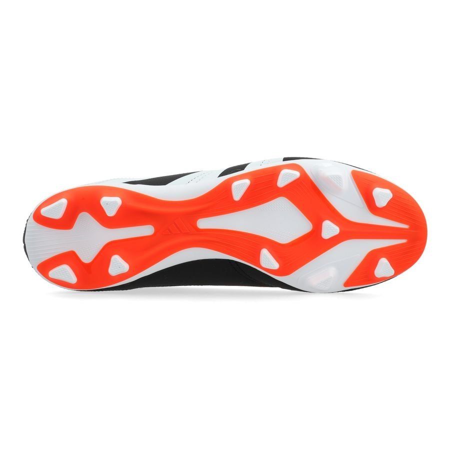 adidas Predator Club FxG Solar Energy - Noir/Blanc/Rouge