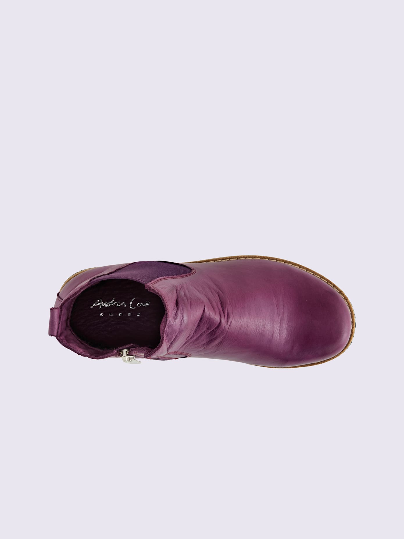 Bottines cuir nappa de vache