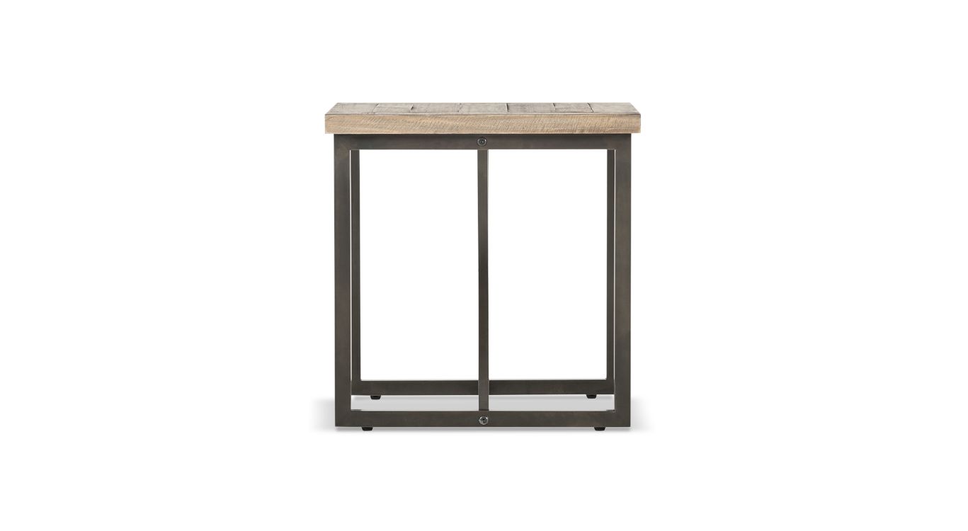 Table de chevet bois marron 55x55x55cm