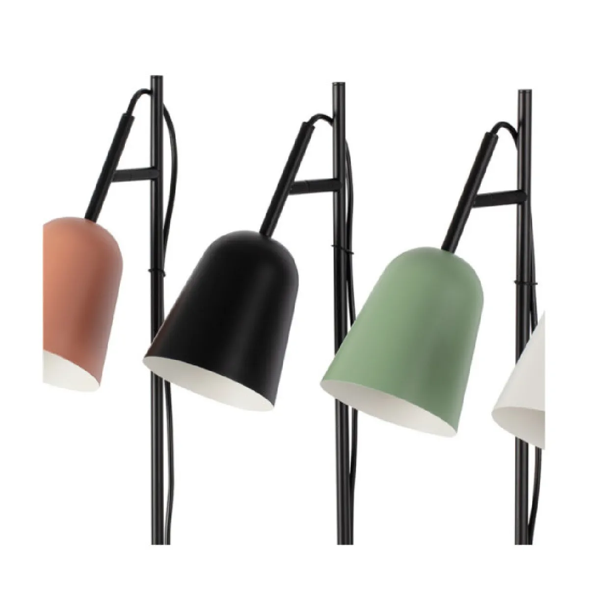 Faro Barcelona Lampadaire Task Blanc