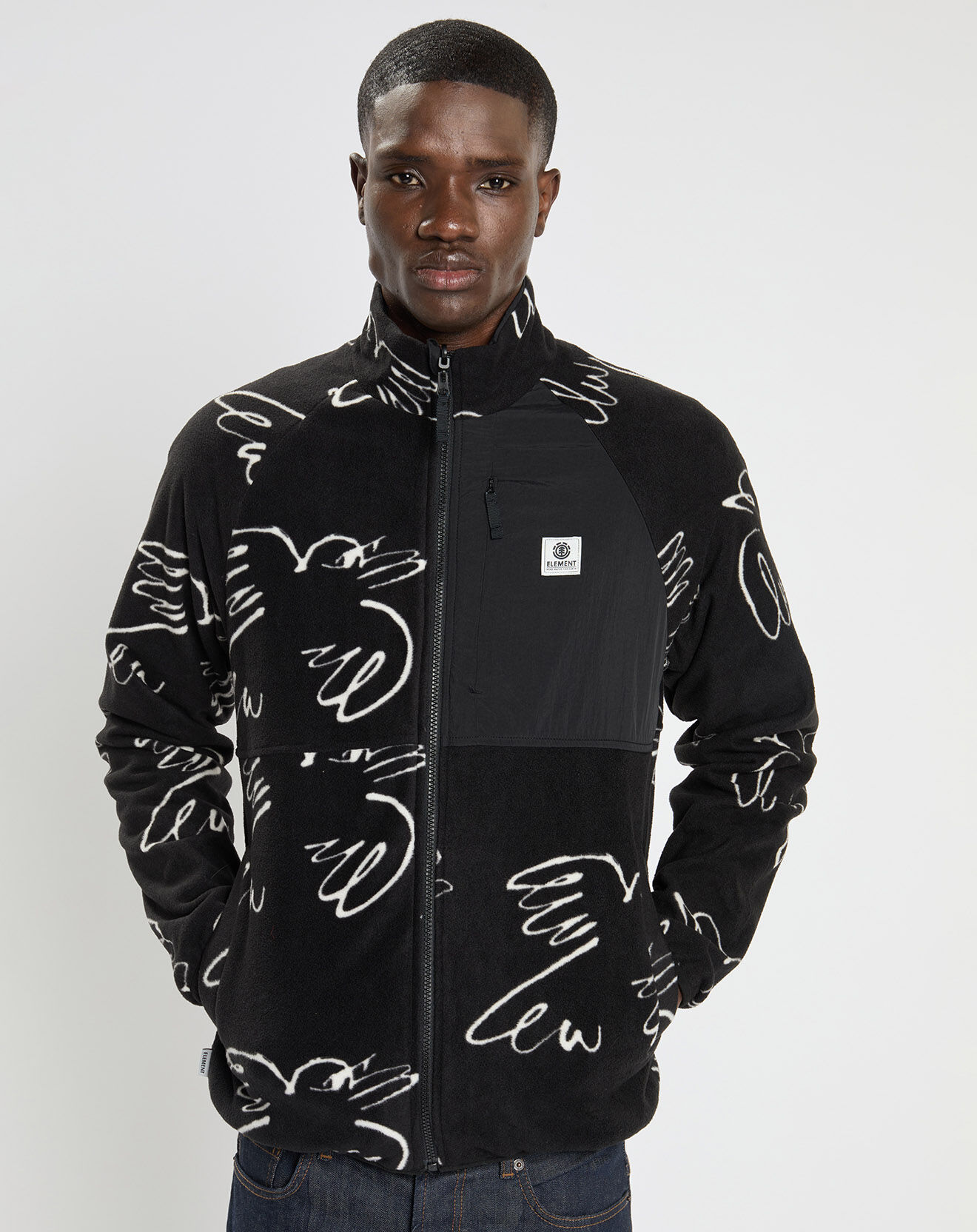 Element Veste Réversible Wolfe noire