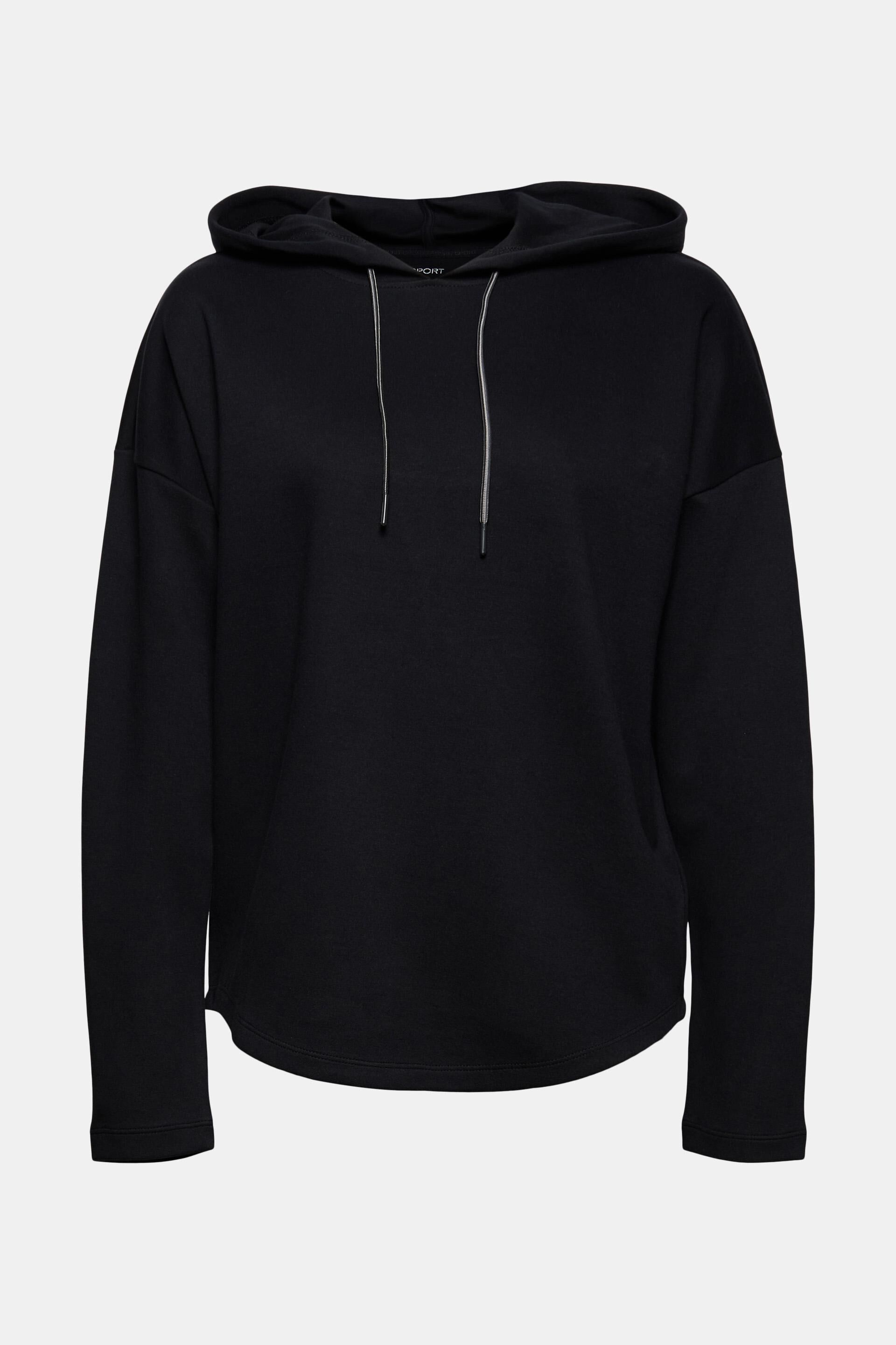 Sweat à capuche au toucher doux, coton biologique mélangé