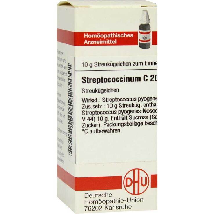 DHU Streptococcinum C 200 Globuli, 10 g