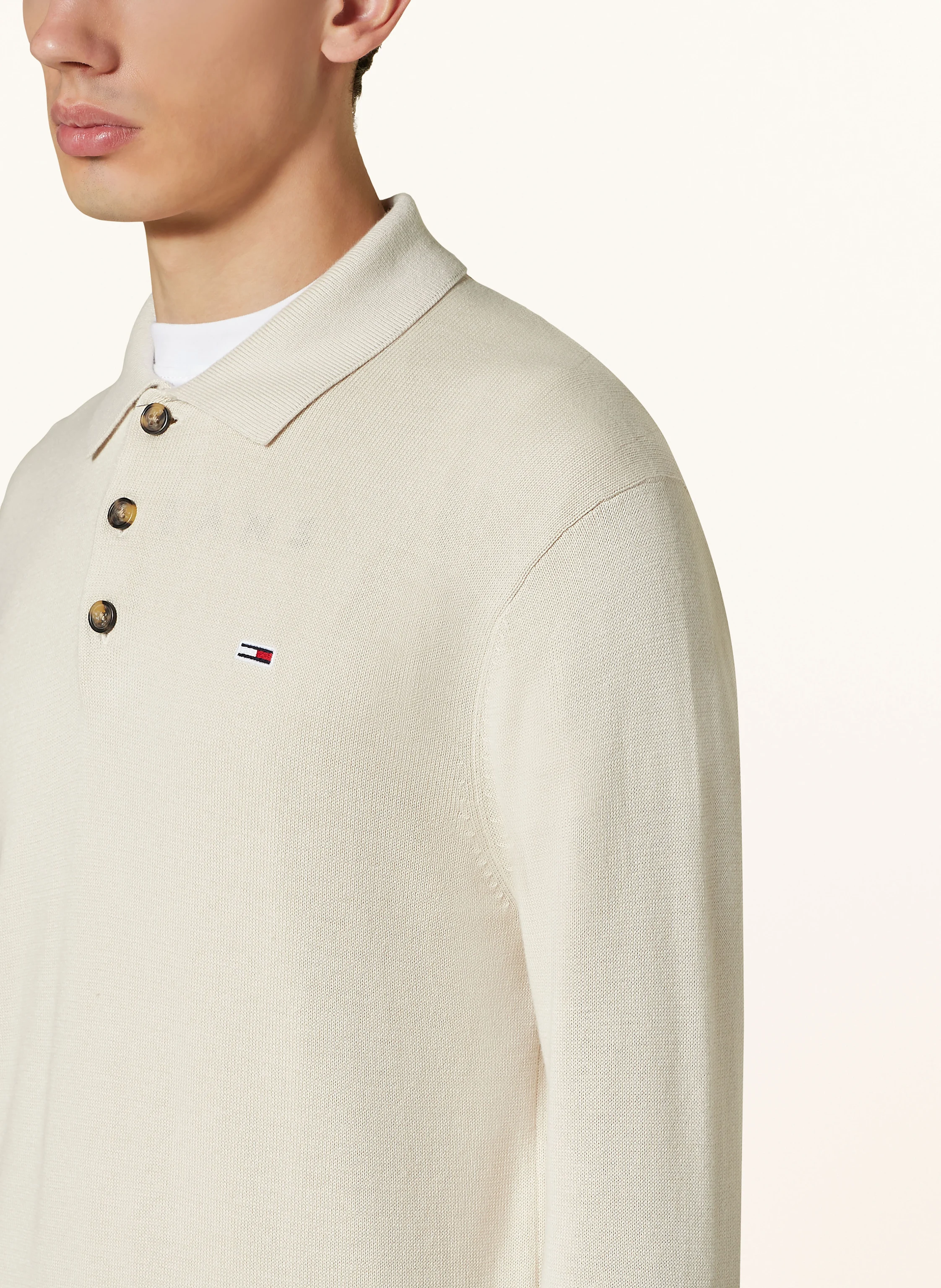 TOMMY JEANS Strick-Poloshirt