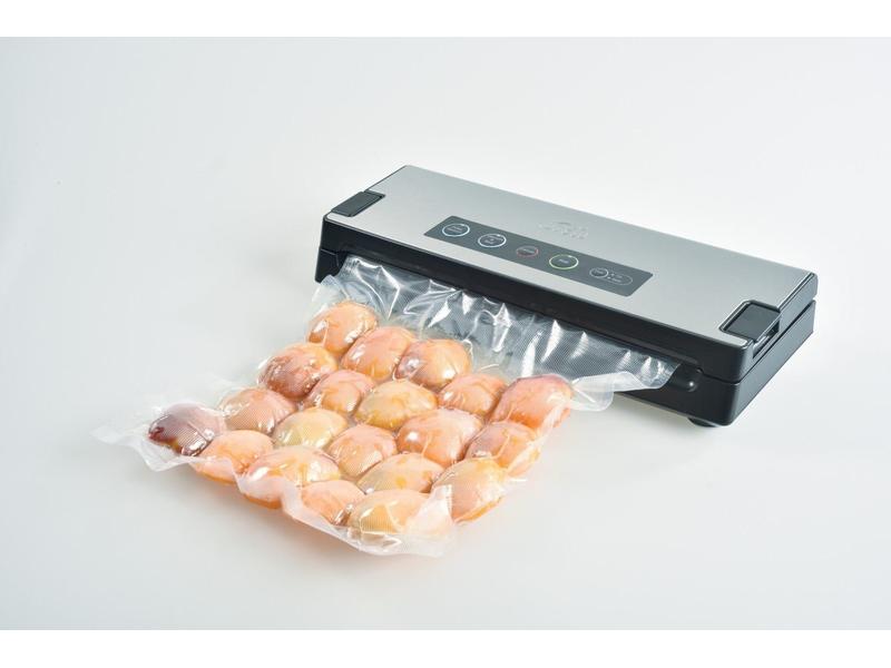Solis Vakuumiergerät Smart Typ 574 Silber/Schwarz Vakuumier-System mit herausnehmbarer Tropfschale