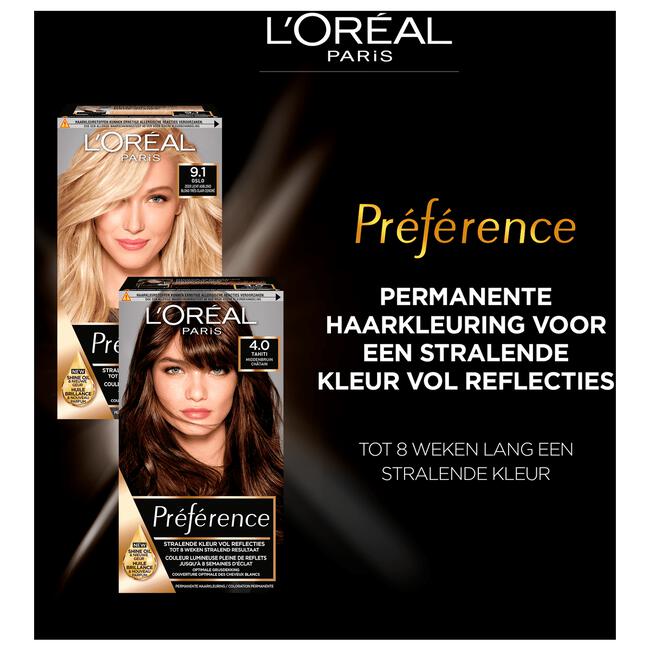L'Oréal Paris Préférence Permanente Haarverf 7 Vienne