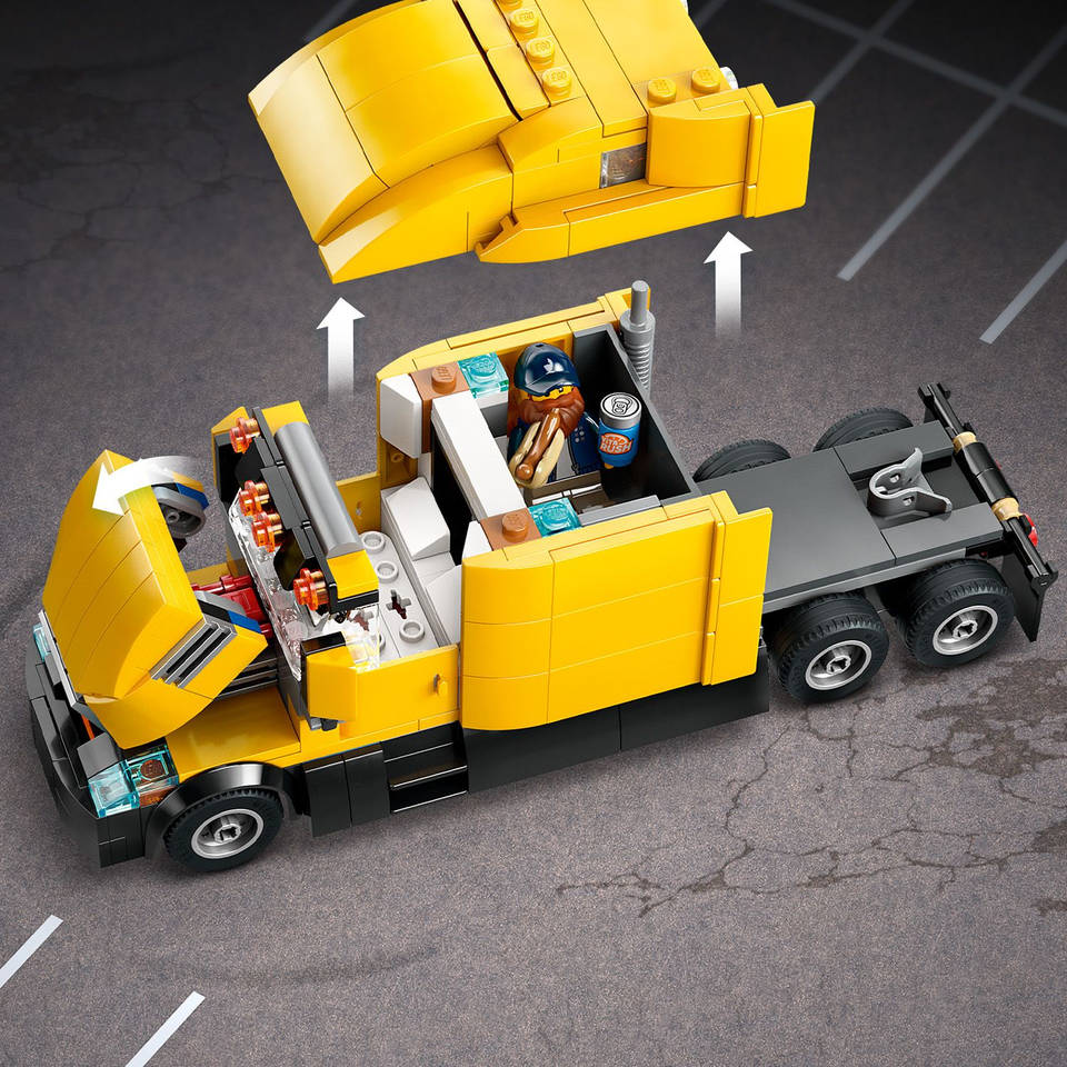 LEGO City gele vrachtwagen 60440