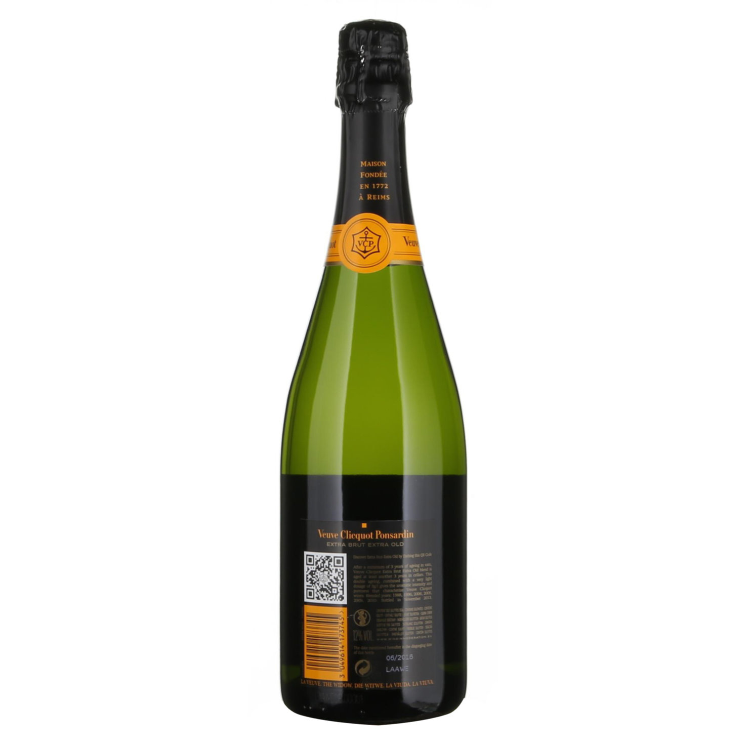 Champagne AOC Extra Old Veuve Clicquot, extra brut -75cl