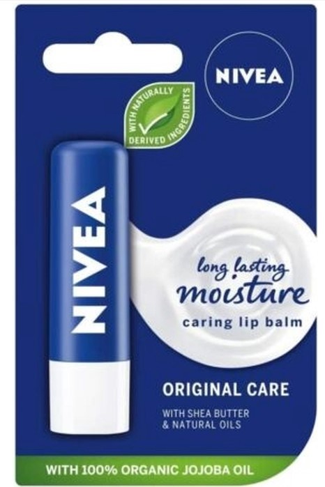 Nivea Lippenbalsem Original Care 4.8 Gram