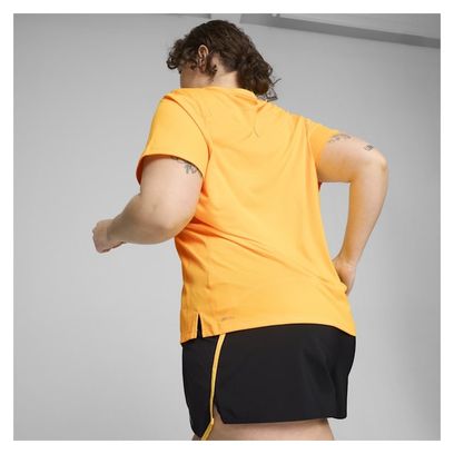 Maillot manches courtes Puma Run Favorite Velocity Orange Femme