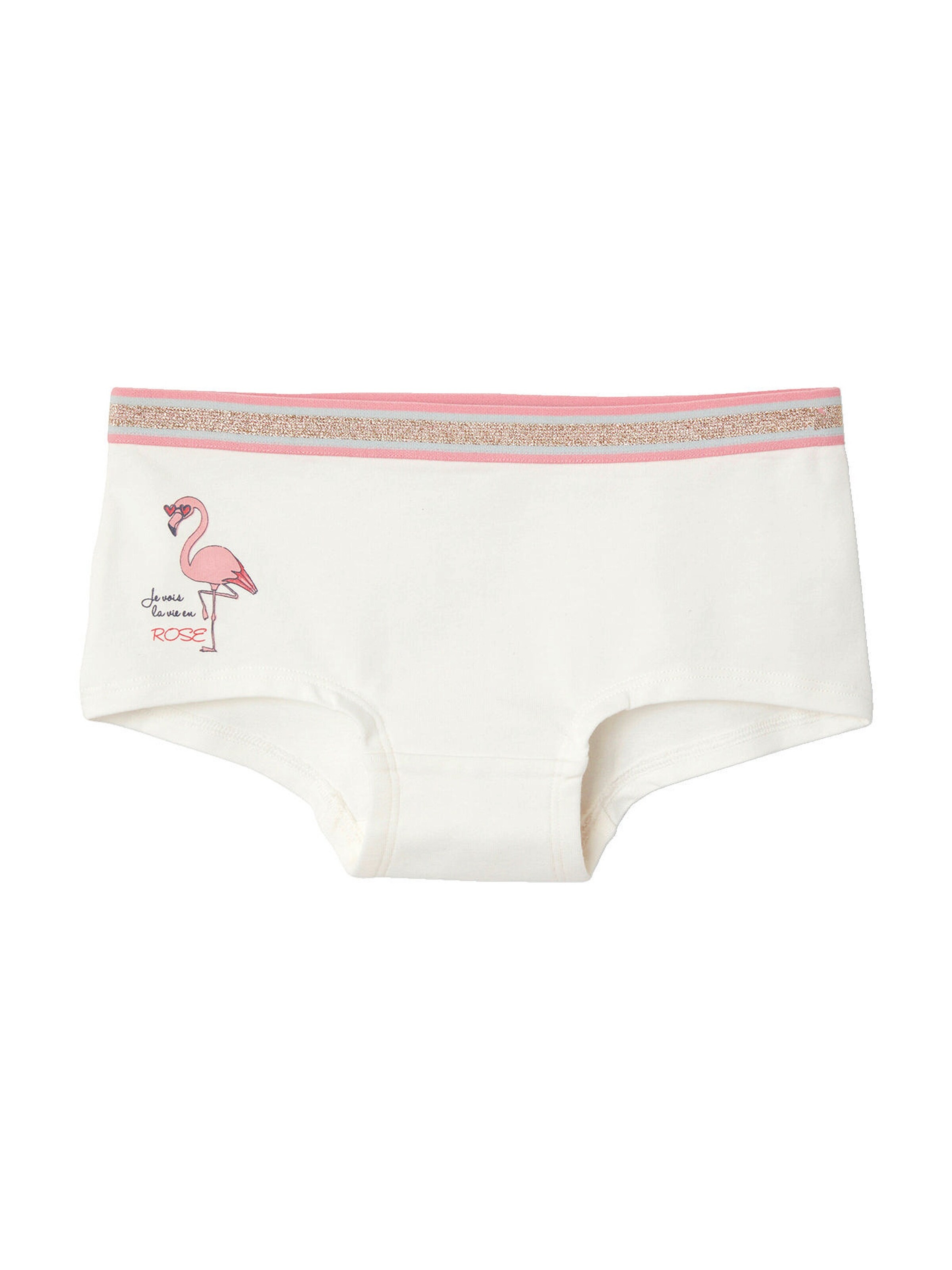 Vertbaudet 5er-Pack Mädchen Shortys pack rosa/aqua