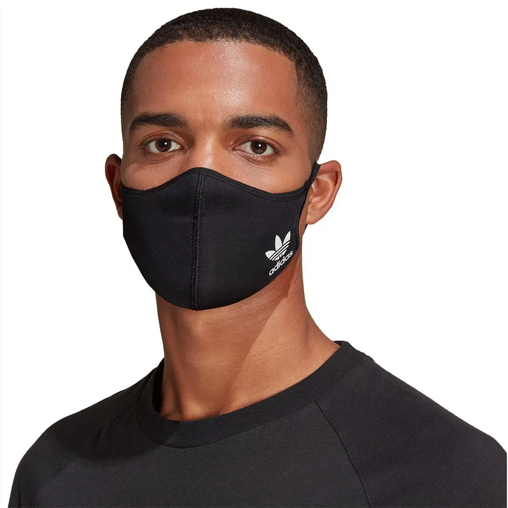 Máscara de proteção adidas Originals, pacote com 3 unidades