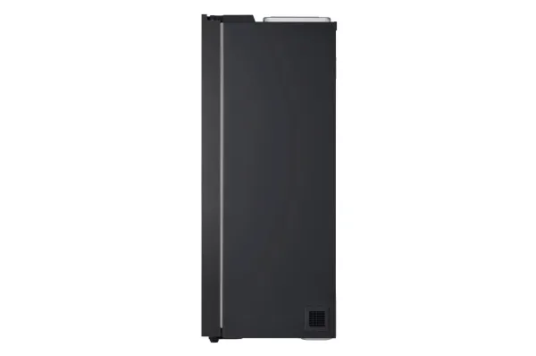 LG GSBC40EPPE - Køleskab/fryser - side-by-side - bredde: 91.3 cm - dybde: 73.5 cm - højde: 179 cm - 664 liter - Klasse E - sort