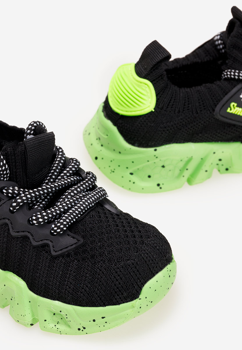 Baskets pour garçons vert Easy A