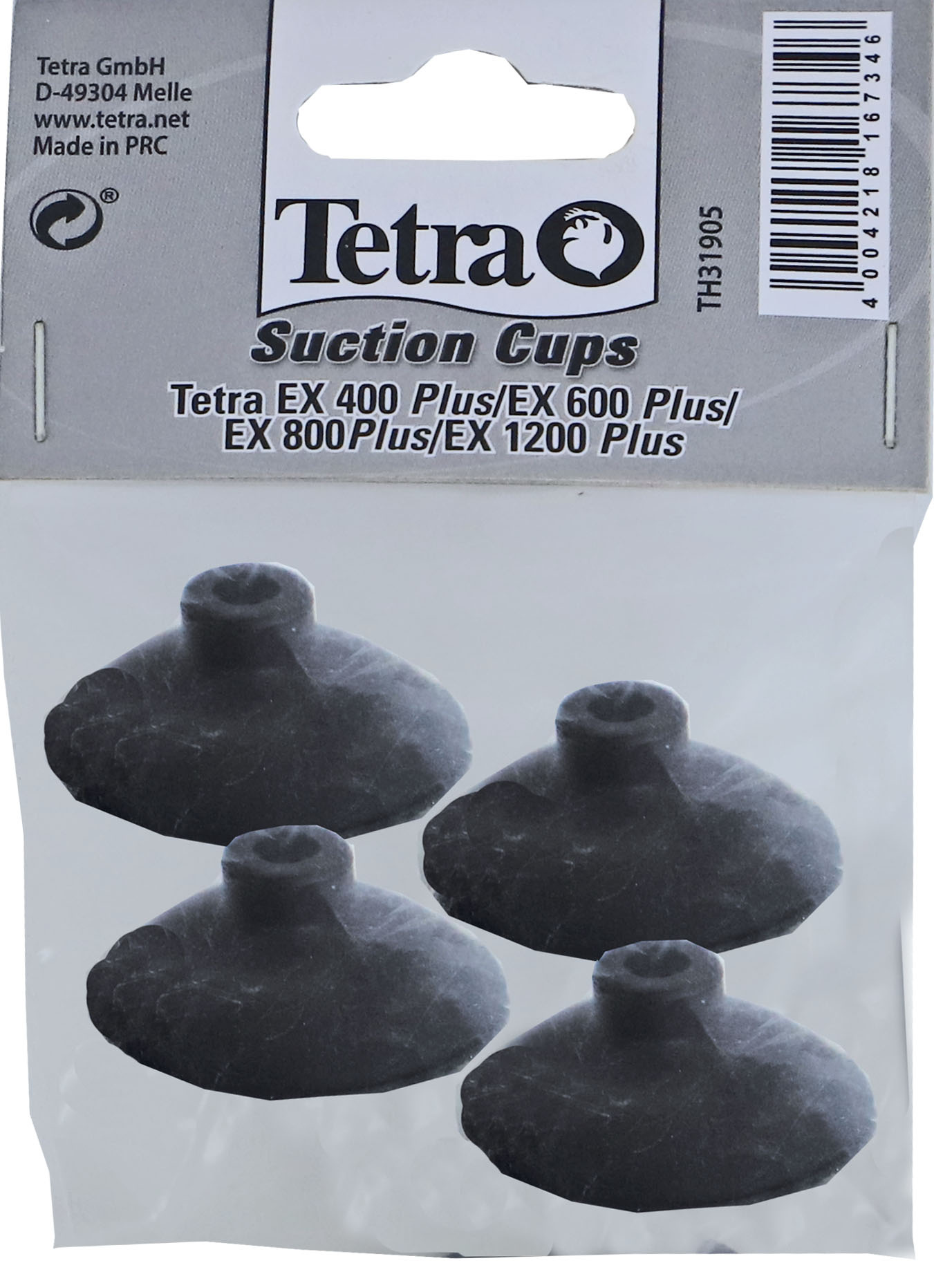 Zuignappen voor EX 4/6/7/1200/6/8/1200  filter 4 stuks
