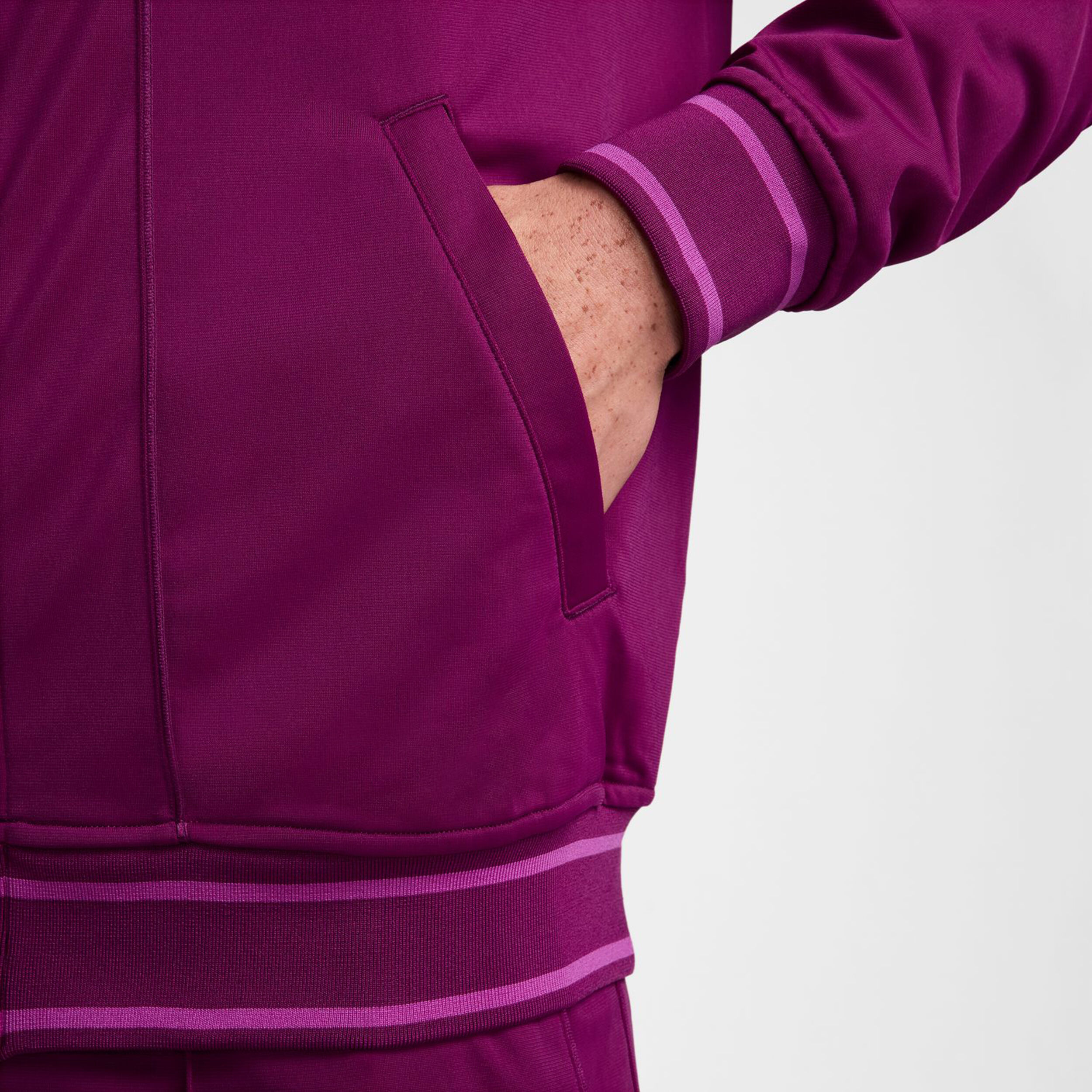 Nike Heritage Suit Veste De Survêtement Hommes - Berry