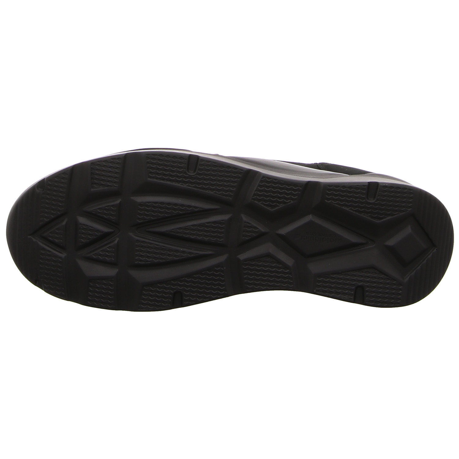 Waldläufer Schnürhalbschuh schwarz