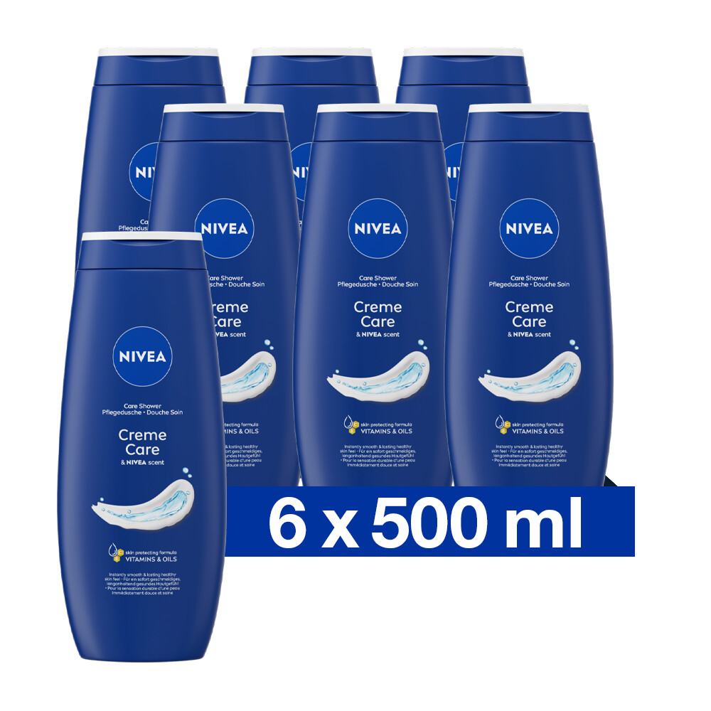 6x Nivea Douchecrème Rich Moisture500 ml