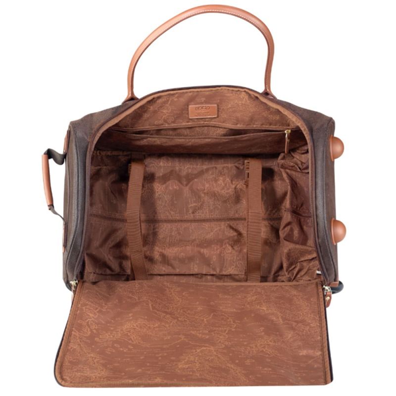 Sac de voyage cabine à roues Uppsala 55 cm Chocolat