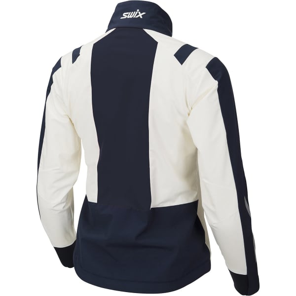 Veste ski de fond SWIX INFINITY JACKET WOMEN SNOW WHITE