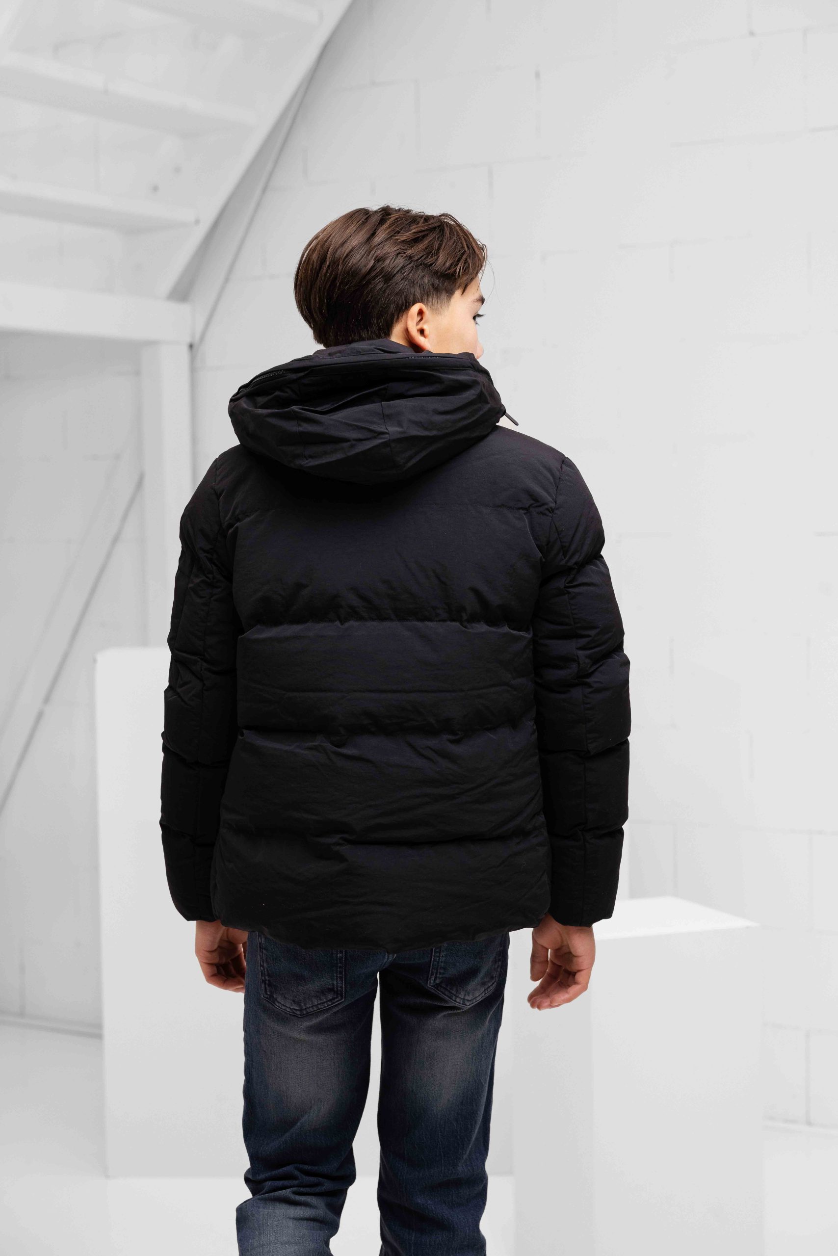 Ballin Amsterdam Puffer Winterjas Kids Zwart