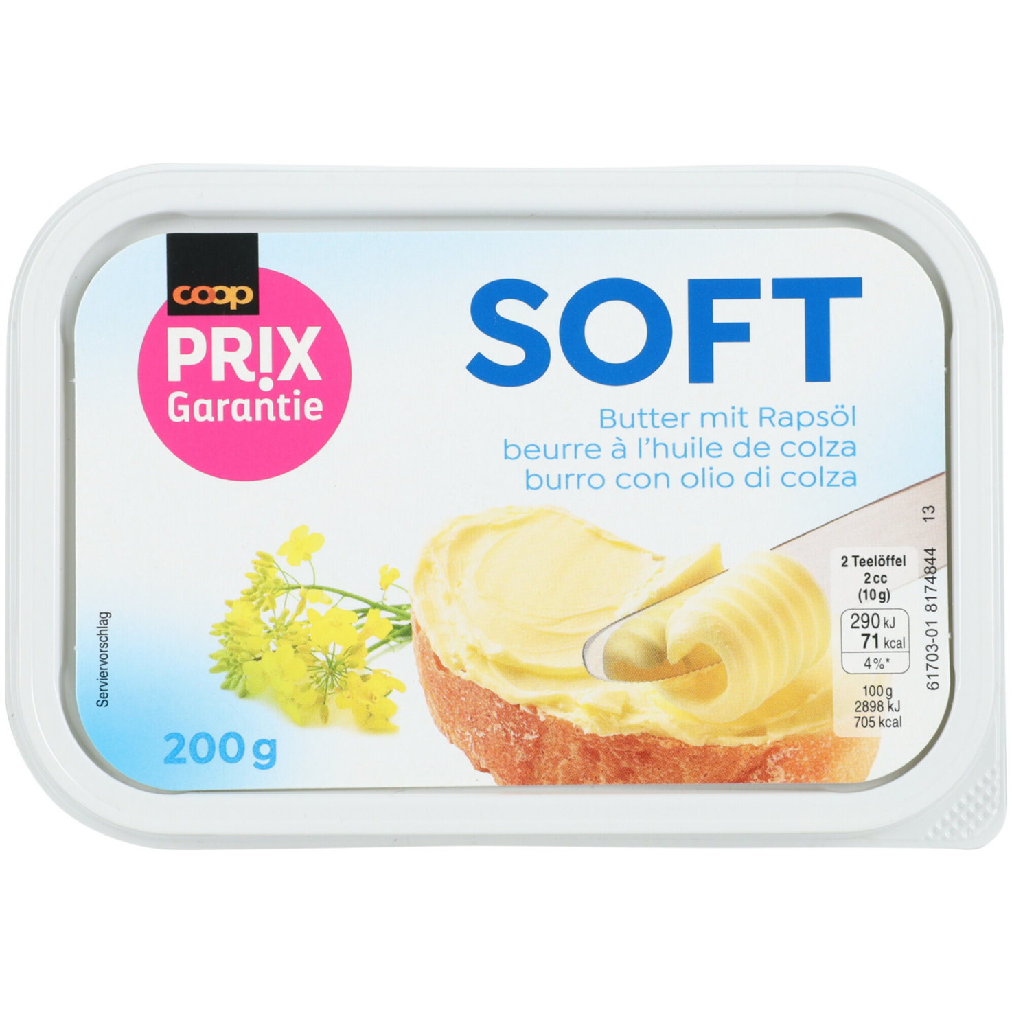 Prix Garantie Soft Butter mit Rapsöl
