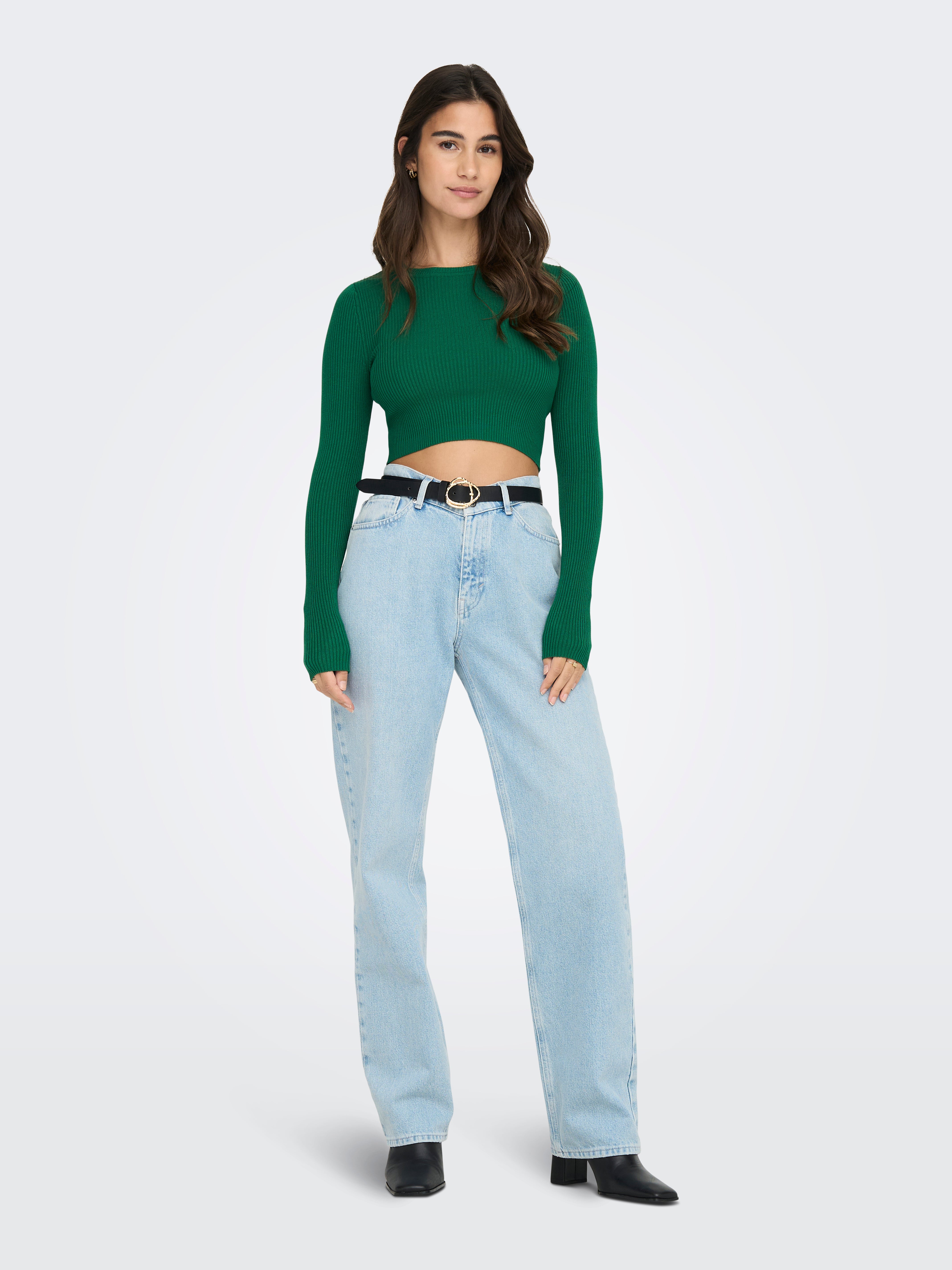 ONLMEDDI Strickpullover Green Jacket