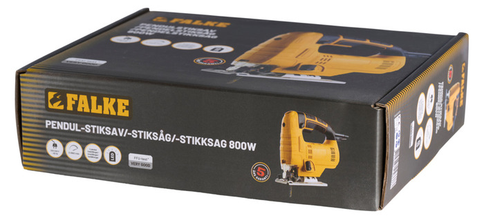 Falke stiksav med pendul 800 W