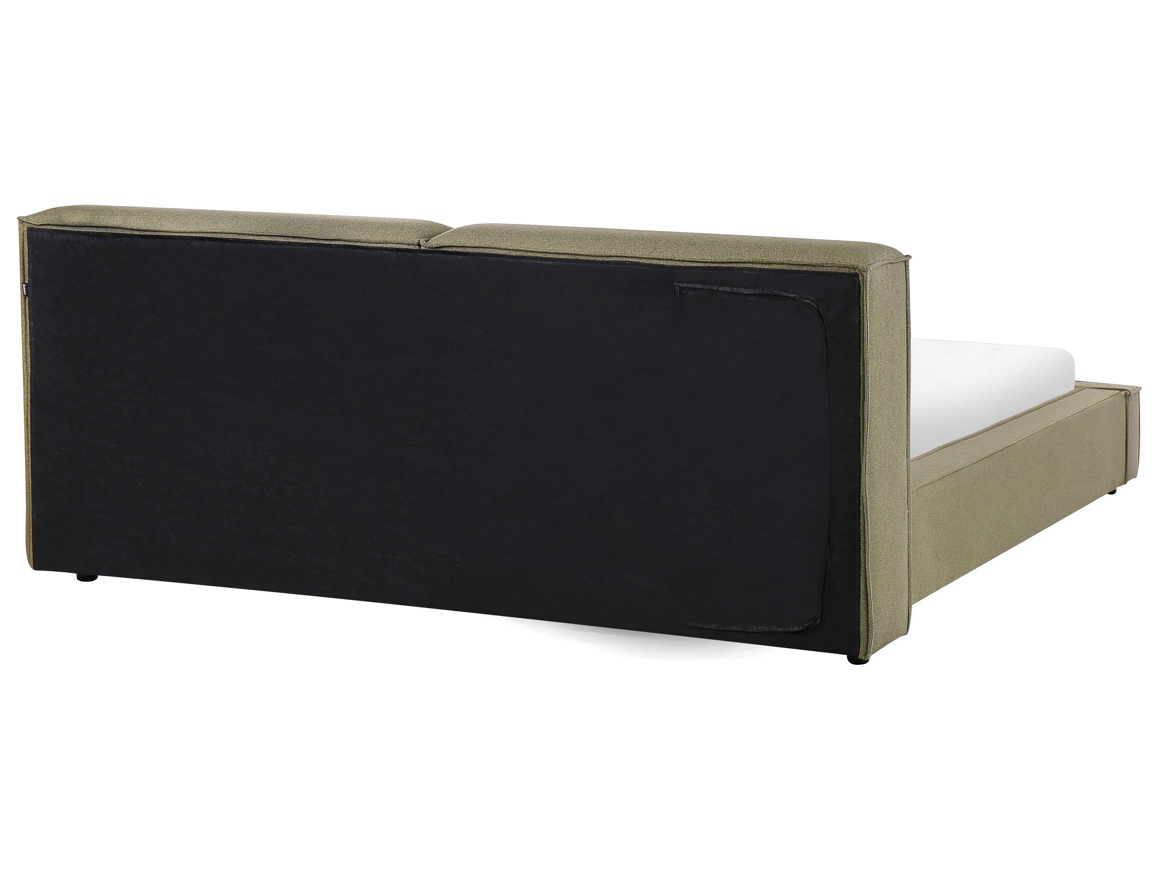 Bed Stof LINARDS 180 x 200 cm Olijfgroen