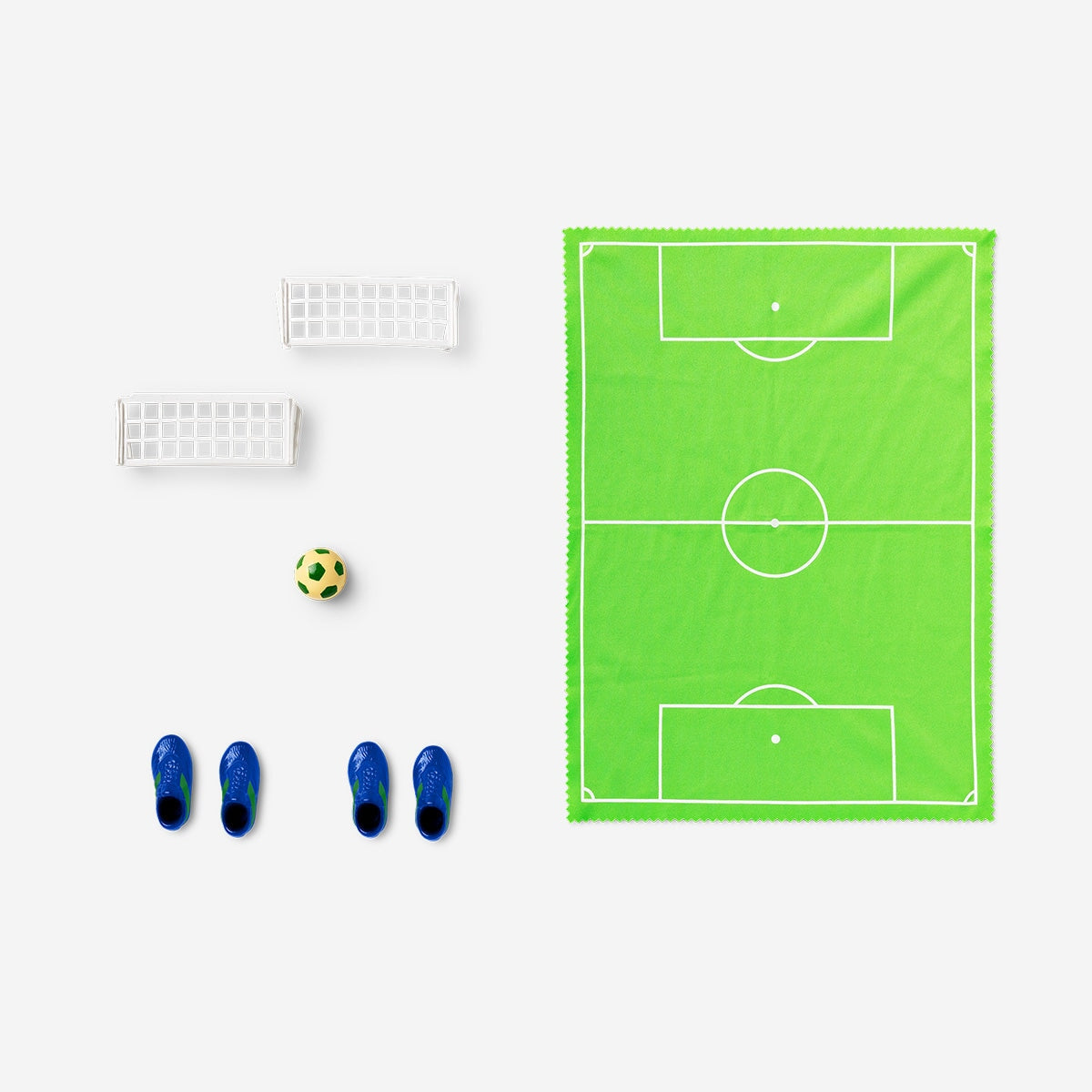 Mini-fingerfodbold i blikæske
