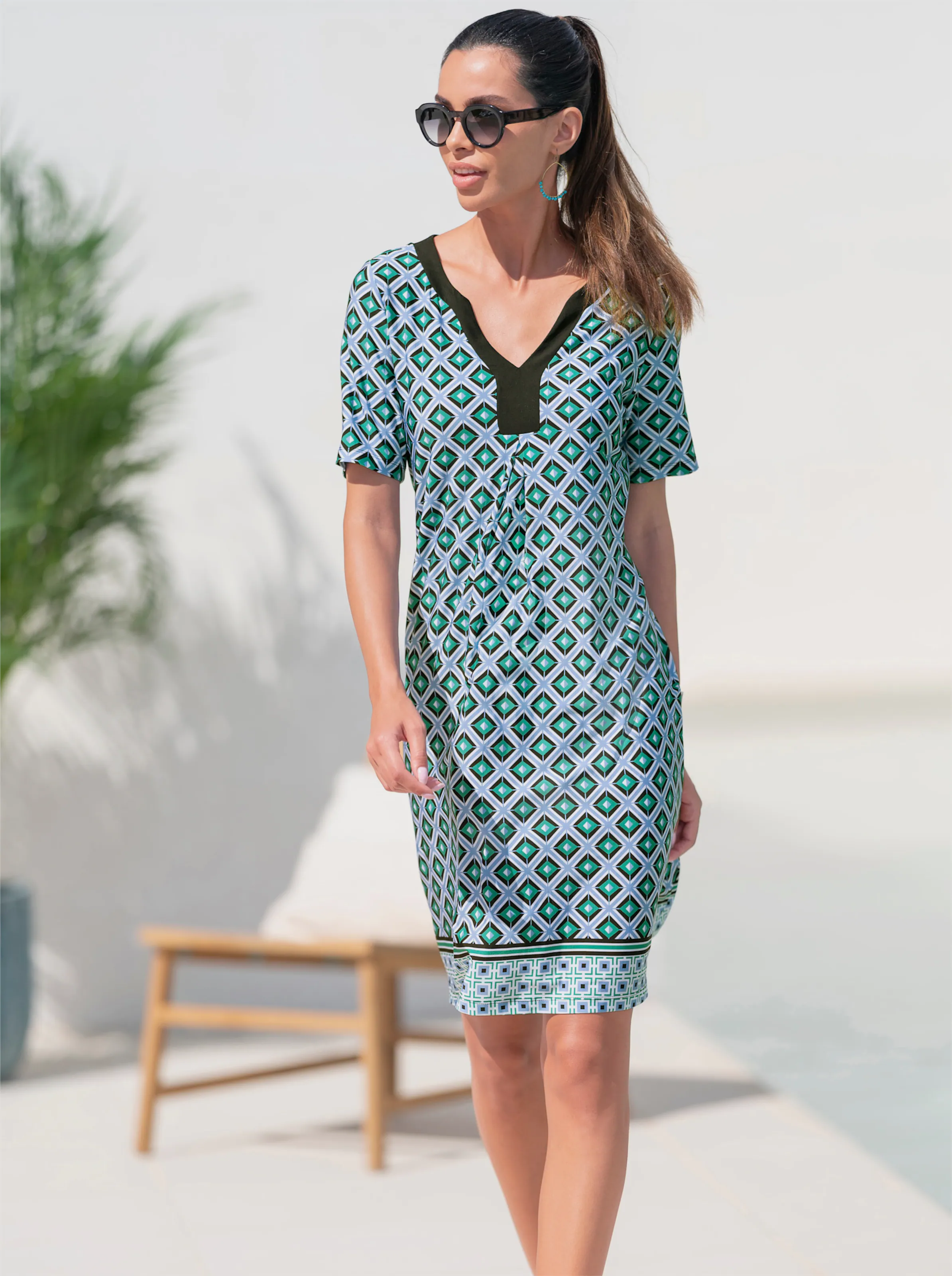 Jersey-Kleid
