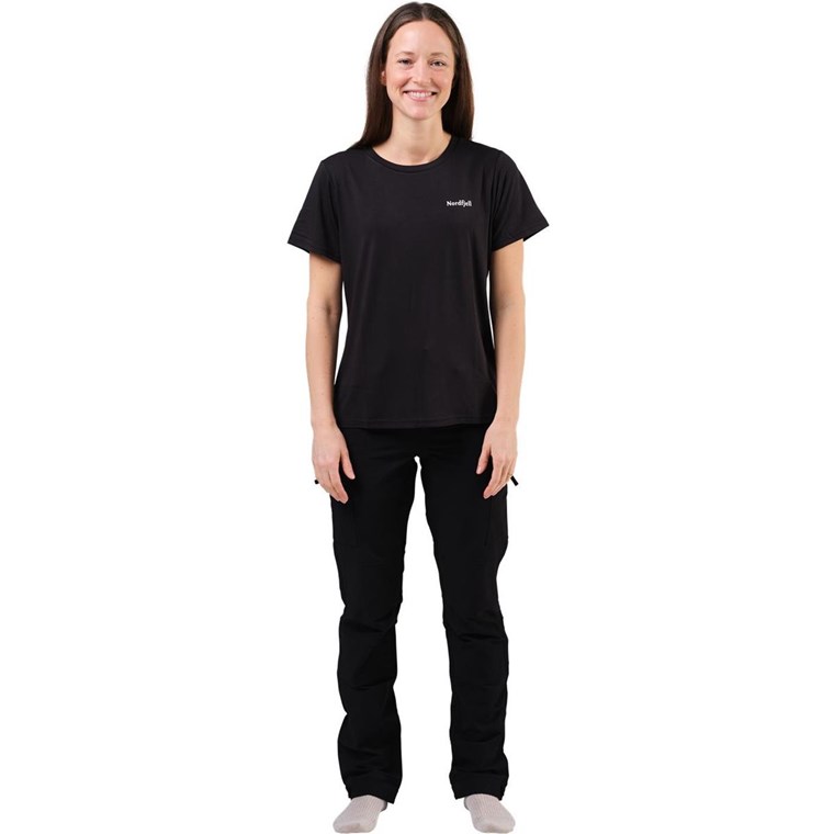 Nordfjell THE Bamboo T-shirt W Black
