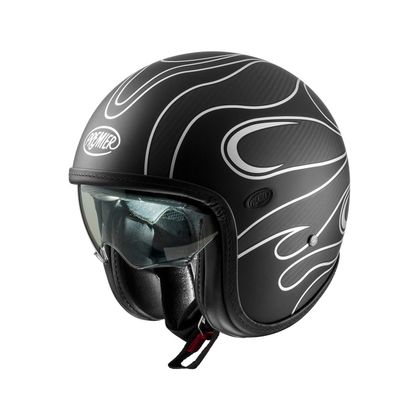 Casque Premier VINTAGE PLATINUM CARBON FR CHROMED BM - Gris
