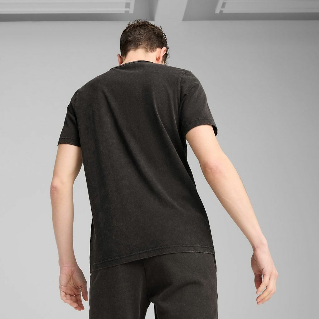 PUMA<br>Camiseta de manga curta, efeito lavado Puma Class
