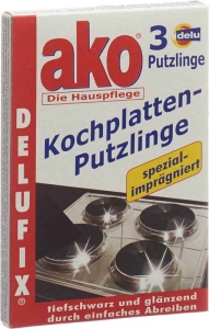 DELU Kochplatten-Putzlinge, 3 Stück
