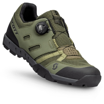 Scott Sport Crus-R BOA Fahrradschuhe Fir Green / Black Herren